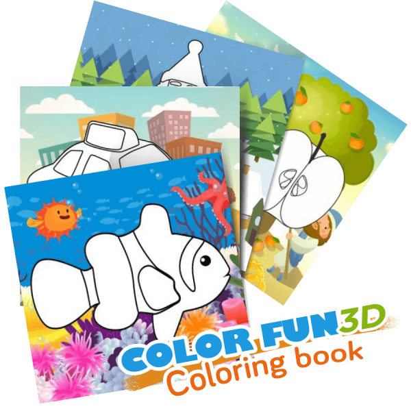 Color Fun 3D Book