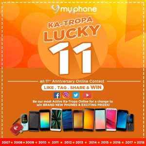 MyPhone 11th Anniversary - Online giveaways