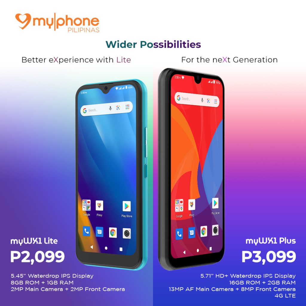 MyPhone virtually releases last variants off ‘waterdrop series’ – MyPhone