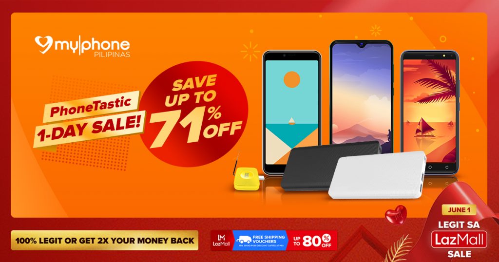 MyPhone to offer up to 71 off on ‘Legit Sa LazMall’ Sale MyPhone